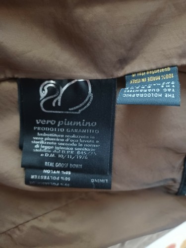 FEYEM Italian Dark Brown 3/4 mantel/saga fox fur hood Primaloft EURO 42/ US 12 - Picture 10 of 10