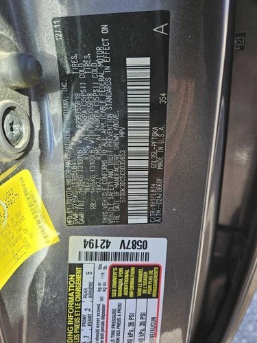 Temperature Control Front Control Fits 11-14 SIENNA 1977294 - Picture 8 of 8