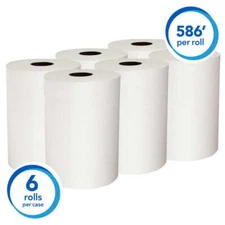 Scott Slimroll Paper Towel, 1-Ply, 8 Inch X 580 Foot, Case of 6