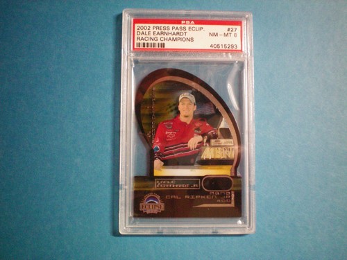 DALE EARNHARDT 2002 PRESS PASS ECLIP GRADED CARD #27