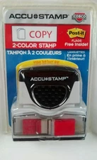 COSCO Plastic ACCU-STAMP 2 Shutter COPY 2 Color, 038915