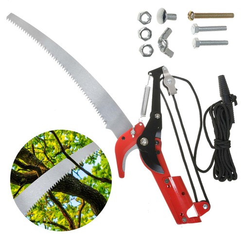 2in1 Teleskop Astsäge Teleskopsäge Astschere Seilzug Gartensäge Baumsäge Schere - Bild 4 von 17