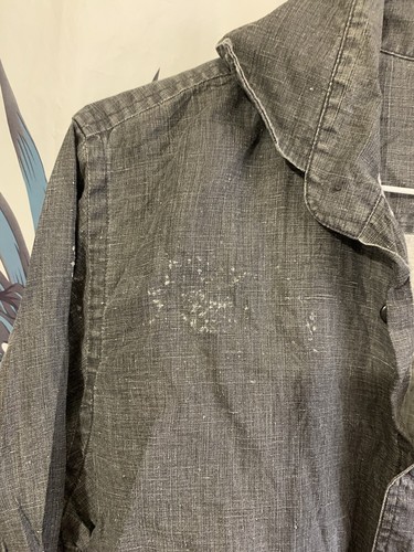 Kenneth Cole Linen Button Down Shirt Sz M - Picture 2 of 6