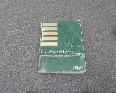 1993 Ford CFT8000 B600 B700 Truck Powertrain Drivetrain Service Repair Manual