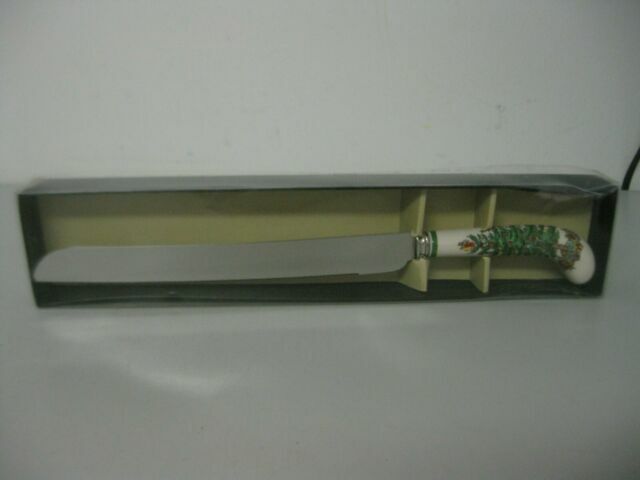 Spode Christmas Tree Cake Knife Stainless Sheffield England For Sale Online Ebay