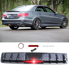 Heckdiffusor LED Licht Heck Diffusor Lippe Heckansatz für Mercedes E Klasse W212