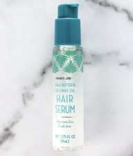 Trader Joe's Shea Butter  Coconut Oil Hair Serum Tame Frizz Add Shine 2.75fl.oz