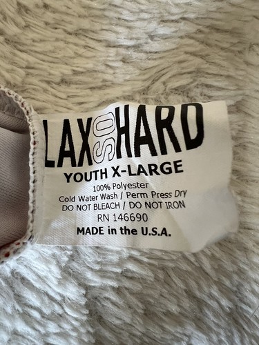 LAX So Hard Youth X-Large Lacrosse Print Shorts - Picture 4 of 5