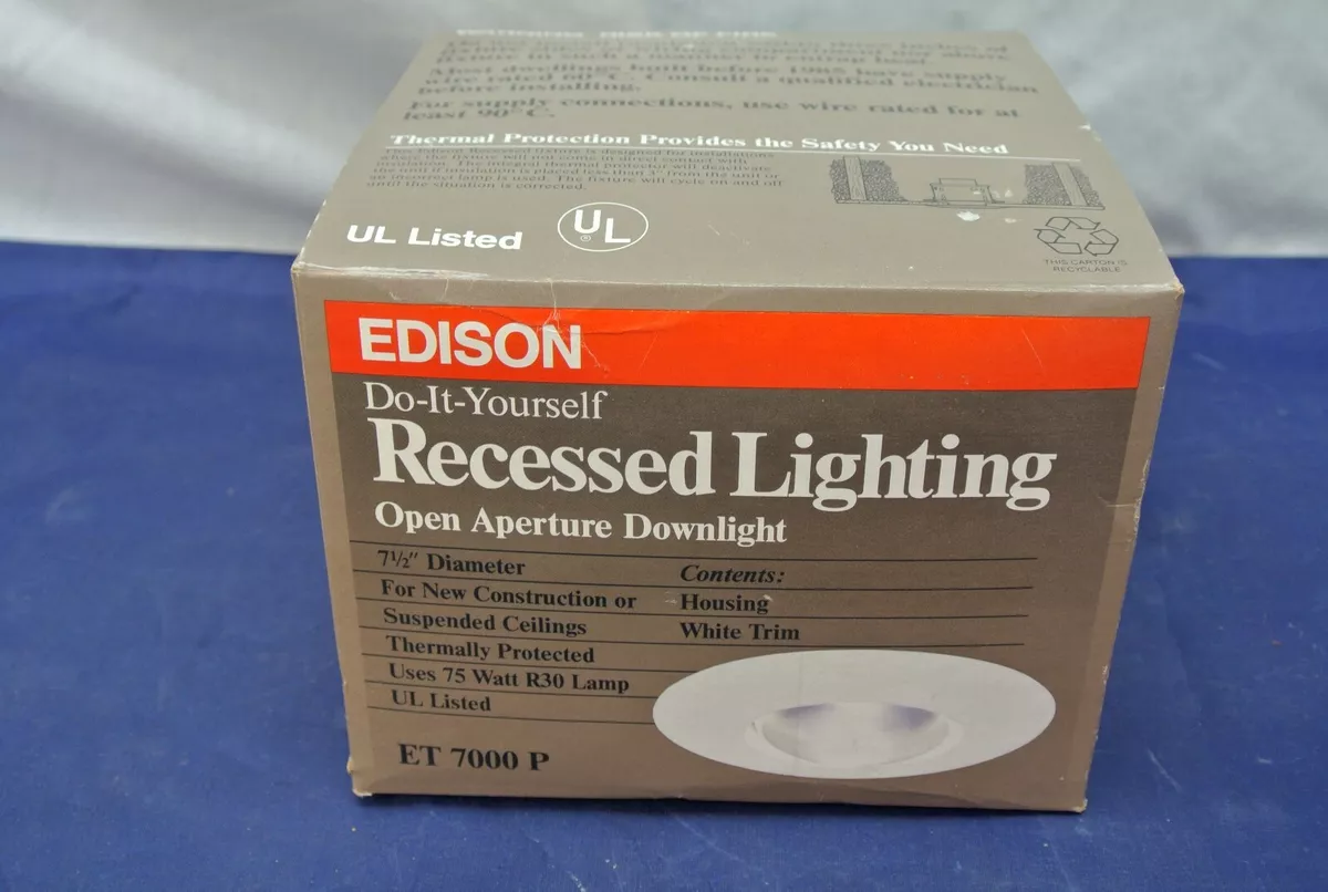 Edison recessed lighting deals