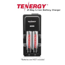 Cargador de batería rápido Tenergy TN270 14500 RCR123A Li-ion