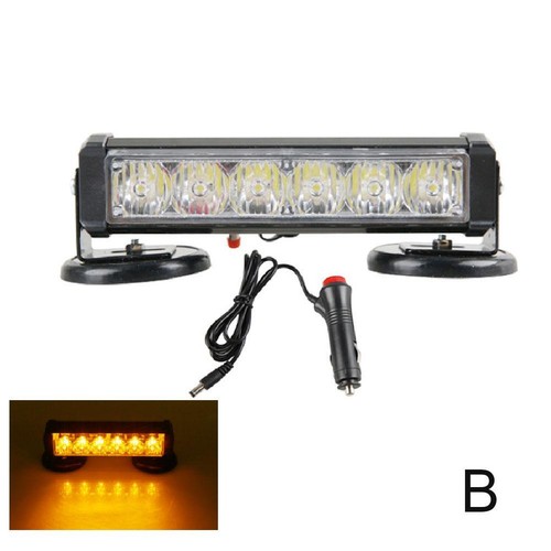 Luz Flash Magnética Fuerte Coche 9 Modos 6/12 LED Impermeable Wirelessa3d8 GTR8 - Imagen 20 de 24