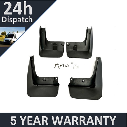 Tailored Mud Flaps Set of 4 For BMW 5 Series E60 2007-2010 Purevue - Picture 3 of 8