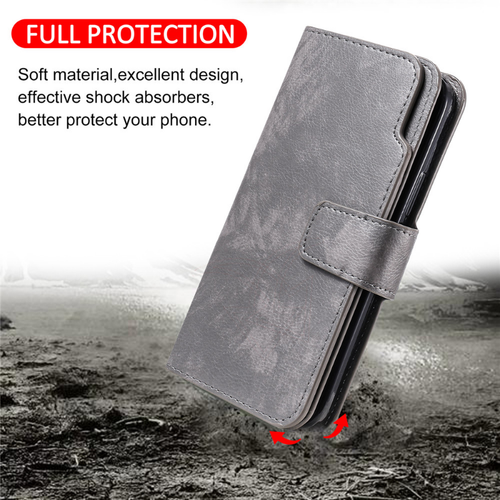For iPhone 16 15 14 13 12 11 Pro Max XR XS 8 Plus Leather Flip Wallet Case Cover - Picture 4 of 79