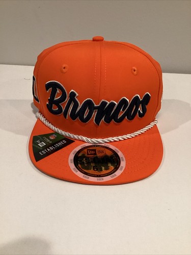 Denver Broncos New Era 59FIFTY Rope Script Kids Hat Cap 6 1/2 New - Picture 2 of 5