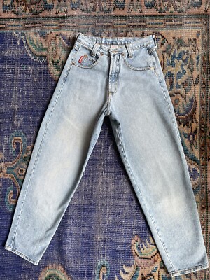 Vintage 90s 28 W BONGO Special Reserve Label Jeans Tapered Light
