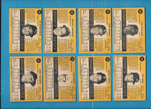 1971 OPC 71 O PEE CHEE TOPPS MLB BASEBALL CARD 265-392 SEE LIST - Picture 69 of 231