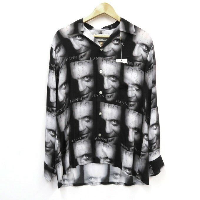 Wacko Maria Hannibal Long Sleeve Hawaiian Aloha Shirt Size Approx  