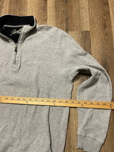 Paradise Collection Sweater, Men's Size Medium, Gray, Pullover, Long Sleeve - Picture 5 of 9