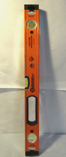 JOHNSON LEVEL 9850-2400 HD Aluminum Box Level and Plumb  24"  A74M