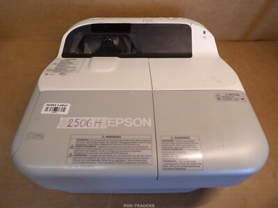 Epson EB-485W Projector Beamer WXGA 3LCD 3100 Lumens HDMI - 2506 H - EXCL REMOTE