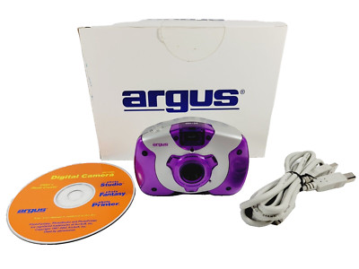 Argus DC1500 Digital Camera - No Film Needed - Takes Up To 80 Pictures (Purple)