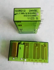 1Pc ELESTA SIR512 24VDC 10A 250VAC Safety Power Relay 14Pins