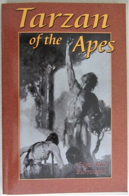TARZAN OF THE APES~EDGAR RICE BURROUGHS~BOOK TREE TRADE PAPERBACK~ST. JOHN COVER