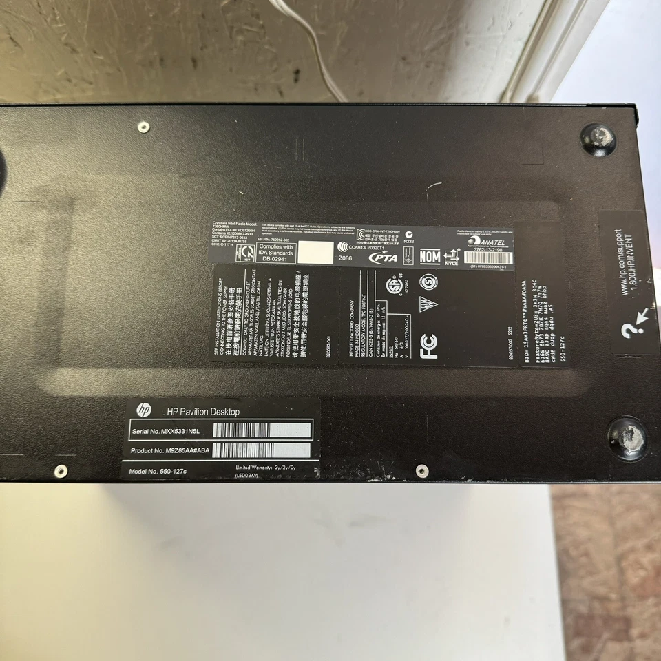 HP Pavilion Desktop 550-127C Tower Computer AMD A10-7800 8GB 1TB Win10 Free Ship - Image 4 of 4