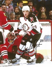 TAYLOR PYATT 8X10 SIGNED PHOTO BUFFALO SABRES HOCKEY AUTOGRAPHED IN PERSON