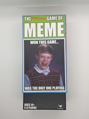 Cardinal - The Awesome Game of Meme Open Box Game Brand New Unopened Cards!!