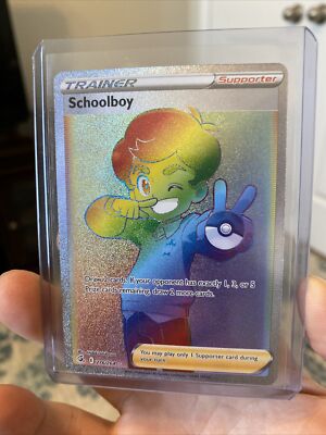rainbow schoolboy pokemon card price - 261/264 - Full Art Ultra Rare - Sword & Shield 277/264 / Secret Rare Card Type / HP / Stage Schoolboy - Pokémon TCG Card