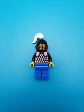 Lego Castle Minifigure Royal Knights Scale Mail Red Black Arms Grille Plume 6090