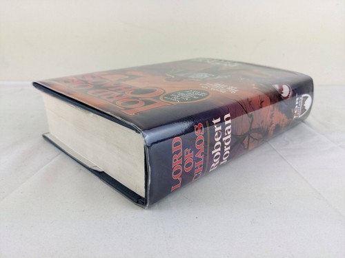 Lord of chaos by Robert Jordan 1994 First Trade Edition Hardcover Wheel of time - Picture 7 of 11