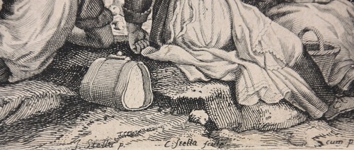 Claudine Bouzonnet-Stella nach Jacques Stella, Kupferstich aus "Pastorales" 1667 - Bild 4 von 11