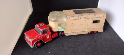 Matchbox Kingsize Dodge Tractor And Ascot Stables Articulated Horse Van K-18