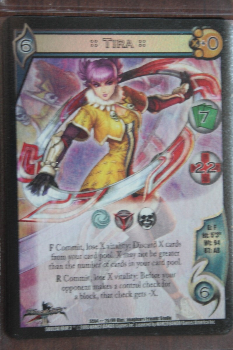 Universal Fighting System Soul Calibur III Promo ****Tira**** Set