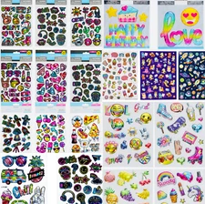 288+ Stickers Scratch and sniff, Sandylion, Eureka, Pop up Puffy Glitter Glossy