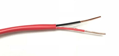 West Penn Wire 980 18/2C Solid FPLR Non-plenum Unshidd Fire Alarm Cable (100 ft)