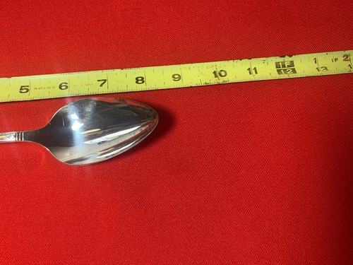 Prestige Grenoble Serving Spoons Oneida Silverplate 8 1/4” Set Of 3 - Picture 11 of 12