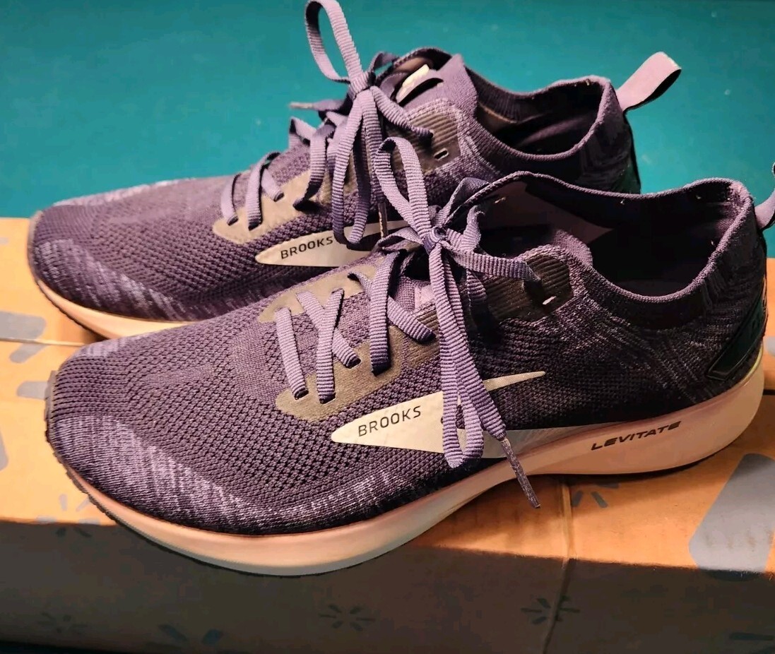 Mens 10 D M Brooks Levitate 1103451D439 Navy Blue Neutral