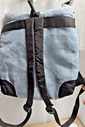 SMATERIA Comma uncycled Laptop blue Nylon mesh overlay black bag - 第 3/9 張圖片
