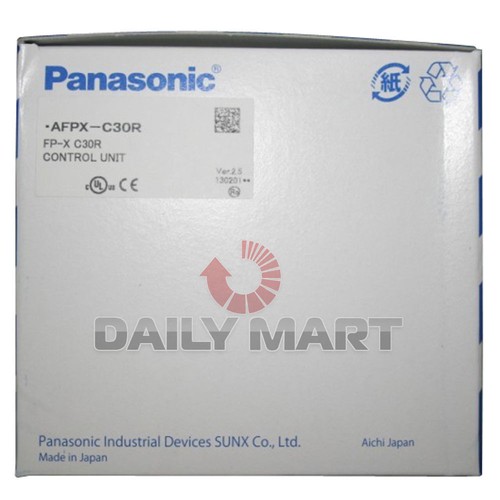NEW Panasonic AFPX-C30R PLC Control Unit 100~240VAC 16 DC Inputs - Picture 6 of 7