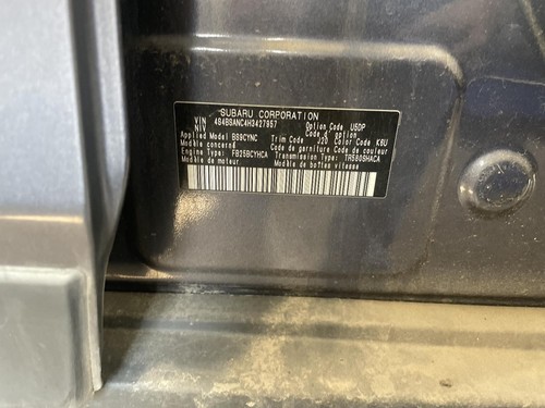 Used Speedometer Gauge fits: 2017 Subaru Legacy cluster US market 2.5L AT CVT w/ - Picture 8 of 24