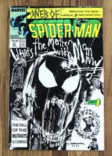 1987 Marvel Comic Web Of Spider-Man #33 FN/FN+