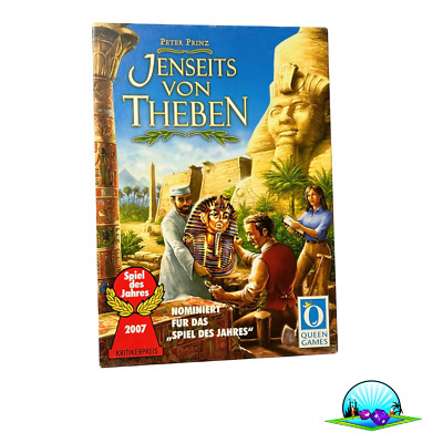 Jenseits von Theben Brettspiel Spiel Queen Games 2007 - Vollständig