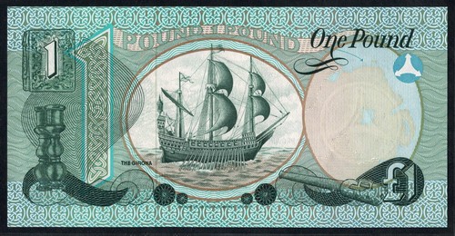Ireland Paper money 1 Pound 1979 - Picture 3 of 3