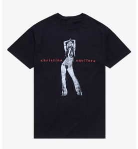 【未使用新品】クリスティーナ・アギレラ ハリウッドボウル コンサート公式Tシャツ Christina Aguilera Store
