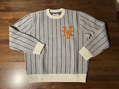 Aime Leon Dore ALD / New York Mets Pinstripe Grey Wool Aime Leon Dore ALD / New York Mets Pinstripe Grey Wool