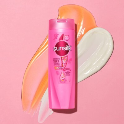 Sunsilk Shampoo Full Size | For Lusciously Thick & Long Hair 180 ML