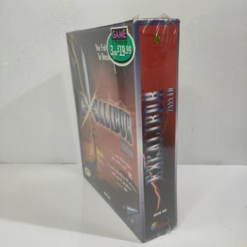 Excalibur 2555AD Big Box PC Computer Game Sealed New Retro - Picture 2 of 9